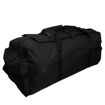 Сумка-рюкзак дорожная Natursport Transporter 120 л Водоотталкивающая ткань Черная