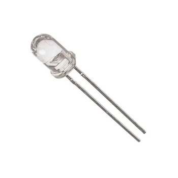 Діод LED миготливий червоний прозорий 2pin 2.5V (K085-1302)