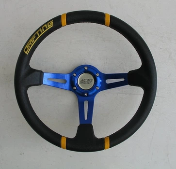 Руль ASP Drifting синий виниловый L3206