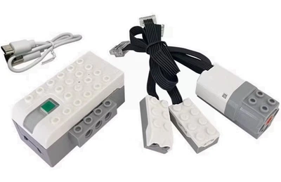 Повний набір електроніки для WeDo 2.0 – Bluetooth хаб Type-C, мотор 45303, датчик відстані та нахилу, STEM комплект