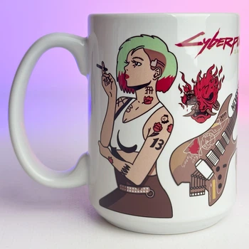 Чашка Cyberpunk 2077 430 мл