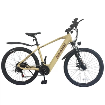 Электровелосипед SPARK E-MTB GHOST 15`` 48V/500W/12,8Ah бежевый (м)