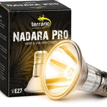 Галогенная лампа UVA Terrario Nadara Pro 50 Вт E27 для террариума