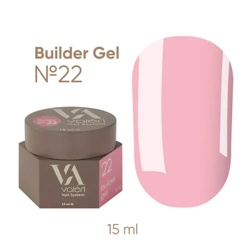 Гель Valeri Builder Gel Dream №22, 15 мл