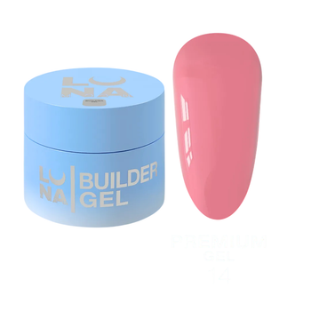 Гель Luna Moon для наращивания Premium Gel №14 15 мл