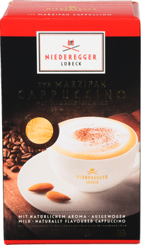 Кава Niederegger Капучино Марципанове 220 г (Німеччина, Любек)
