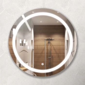 Зеркало Мойдодыр SUNNY 60x60 S с LED-подсветкой и сенсорным выключателем