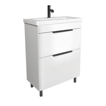 Тумба підлогова МОЙДОДИР IRIS 65 з умивальником FENOVA 65