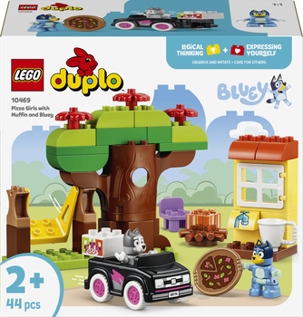 Конструктор LEGO DUPLO Піцерія з Мафіном та Блуї 44 деталі (10469)