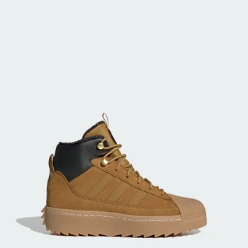 Детские Ботинки Superstar Winterized Trek Kids adidas JQ0345 38 (38 EUR) коричневый (4068801044964)