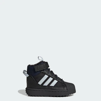 Детские Ботинки Superstar Winter Trek Kids adidas JQ0342 22 (22 EUR) черный (4067906417277)