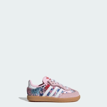 Детские Кроссовки ADIDAS LIBERTY LONDON SAMBA OG COMFORT CLOSURE ELASTIC LACE adidas JQ2006 19 (19 EUR) розовый (4068812685187)