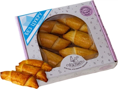 Упаковка рогаликов Ay Da Baker Галицкие с клюквой и миндалем 0.215 кг (4820217990620)