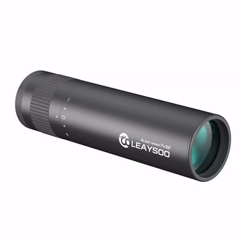 Профессиональный уличный монокуляр Leaysoo Black Eagle 7X32 с полным металлическим корпусом, заполненный азотом, водонепроницаемый, для работы в условиях низкой освещенности и видимого света, подходит для использования со смартфоном.