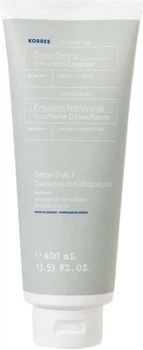 Emulsja do mycia twarzy Korres Olympus Tea Deep 3 in 1 400 ml (5203069106323)