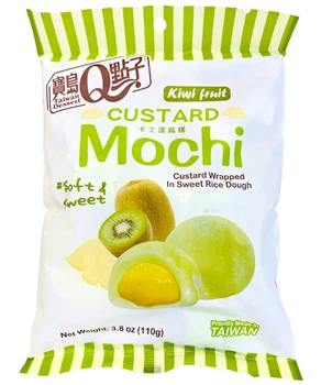 Японские Моти Taiwan Dessert Mochi Custard Kiwi Заварной Крем и Киви 110г
