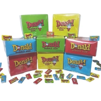 Блок жуйок Donald Bubble Gum Assorted 100шт