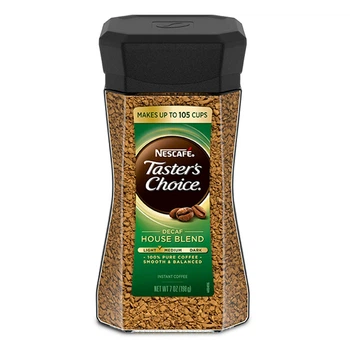 Кофе растворимый Nescafé Decaf Taster's Choice Light Medium Roast Без Кофеина 198г