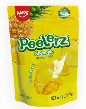 Желейные конфеты Amos 4D Peelerz Pineapple Ананас 170г