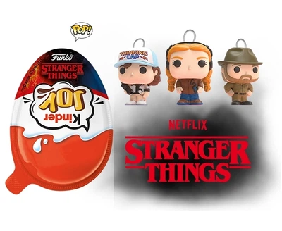 Шоколадное яйцо Kinder Joy Funko Pop Stranger Things Egg 20г