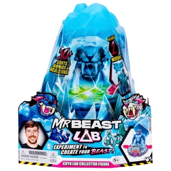Набор для экспериментов Feastables MrBeast Lab Cryo Lab Collector Figure Крио Фигурка