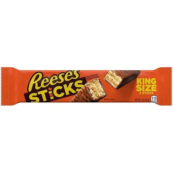 Вафельные батончики Reese's King Size Sticks 85г