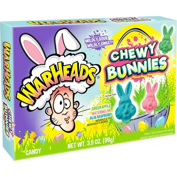 Кислые конфеты Warheads Sour Chewy Bunnies Кролики 99г