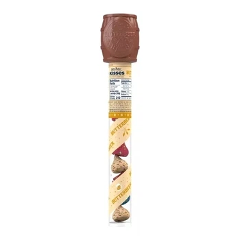 Шоколадні цукерки Гаррі Поттер Hershey's Kisses Harry Potter Butterbeer Magic Tube Вершкове пиво 58г