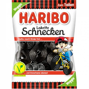 Лакричные конфеты Haribo Rotella Licorice 175г
