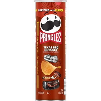 Чіпси Pringles Texas BBQ Brisket Crisps Бріскет Барбекю 156г