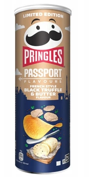Чипсы Pringles Passport French Style Black Truffle & Butter Трюфель 165г
