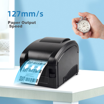 Термопринтер этикеток Gprinter (Gprinter) GP-3120TL, версия для компьютера с USB-подключением, устройство для нанесения самоклеящихся этикеток на одежду, принтер штрихкодов для магазинов чая с шариками