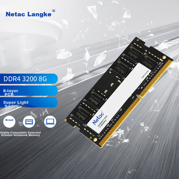 Модуль оперативной памяти Netac 8 ГБ DDR4 3200 для ноутбука, серия Ultra Light