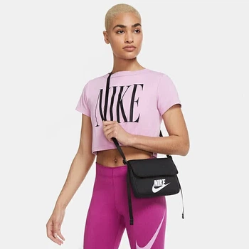 Сумка NIKE CW9300-010 через плече, чорна