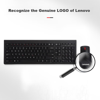 Бездротова клавіатура та миша Lenovo, комплект бездротової клавіатури та миші, комплект офісної миші та клавіатури, клавіатура для комп'ютера та ноутбука M120Pro