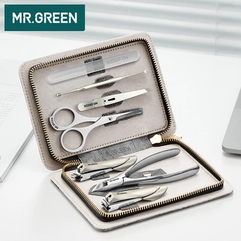 Кусачки для ногтей MR.GREEN немецкие набор 7 предметов, Mr-6666GR