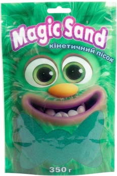 Кинетический песок Strateg Magic sand зеленый 350 г (31190)(4823136501601)