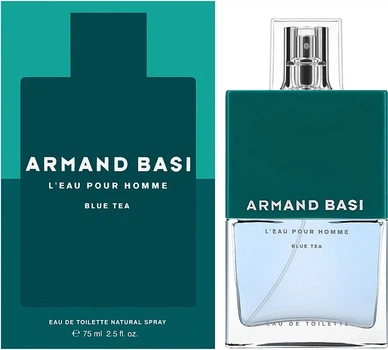 Туалетная вода Armand Basi L'Eau Pour Homme Blue Tea edt 75ml