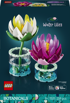 Конструктор LEGO Botanicals Латаття 259 деталей (11511)