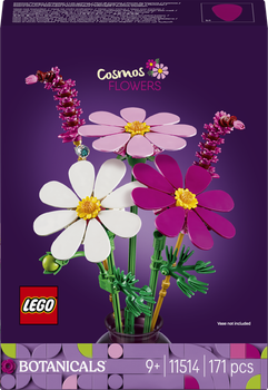 Конструктор LEGO Botanicals Квіти космеї 171 деталь (11514)