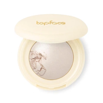 Запеченный хайлайтер для лица Topface ProHD Natural Glow Baked Highlighter PT706 оттенок 001 - Pure Light светлый перламутр, 4 гр