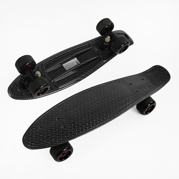 Скейт Пенни борд S 00171 (6) Best Board, колеса PU светящиеся, d = 6см,
