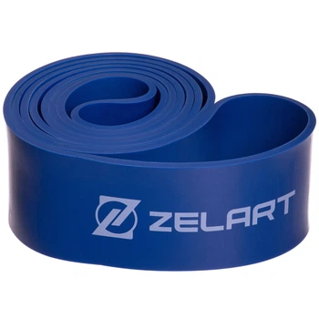 Гума петля для підтягувань та тренувань стрічка силова Zelart POWER LOOP FI-2606-5 Синій