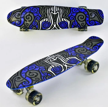 Скейт F 6510 (8) Best Board, доска = 55см, колеса PU, d = 6см
