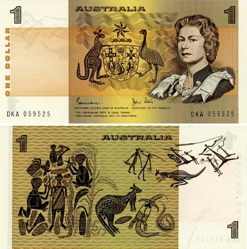 Банкнота Австралія 1 долар 1974-1983 UNC (P42c)