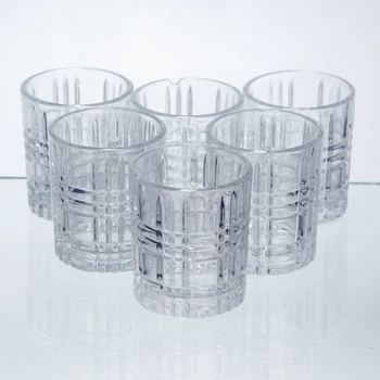 Набор рюмок для крепких напитков Crystal Shots 6 штук по 75 мл HP-17-35