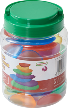 Zestaw Masterkidz Kolorowe kostki brukowe do Paneli Led 36 elementów (6955920030375)