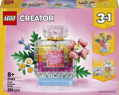 Конструктор LEGO Creator Флакон для парфумів із квітковим декором 286 деталей (31383)