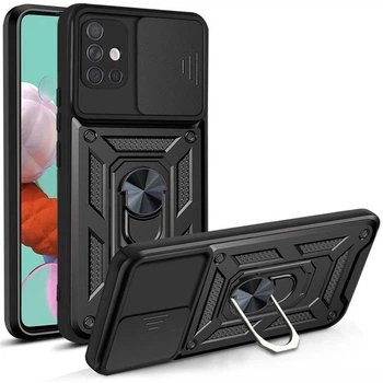 Протиударний броньований чохол із захистом камери для Samsung Galaxy M51 (M515) Armor Case Keysion black