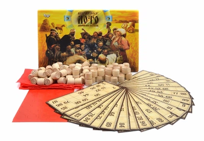 Лото Danko Toys з дерев'яними діжечками Козацьке в коробці DTG48